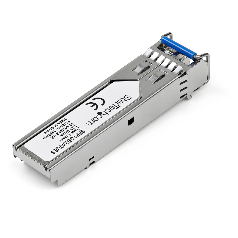 StarTech SFP1GBX40UES 1 GbE Gigabit Ethernet BiDi Fiber (SMF) Transceiver - 1000BASE-BX-U